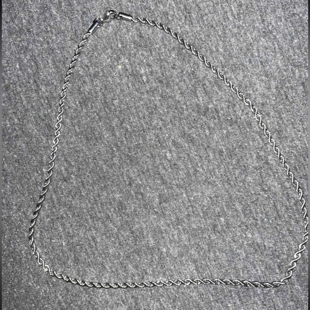 Silver Rope Chain - Picture 5 of 5